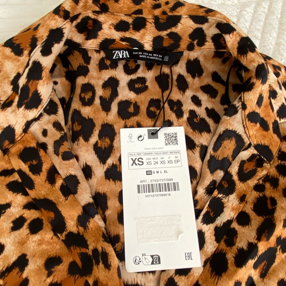 ZARA WOMEN’S CASUAL WEAR SHIRT SIZE:XS - Picture 6 of 8